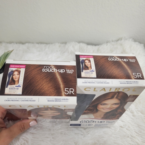 CLAIROL Nice 'N Easy Root Touch Up Medium Auburn/Reddish Brown #5R hair color - Picture 4 of 9
